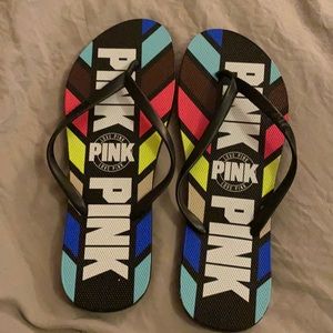 NWOT!! PINK flip flops